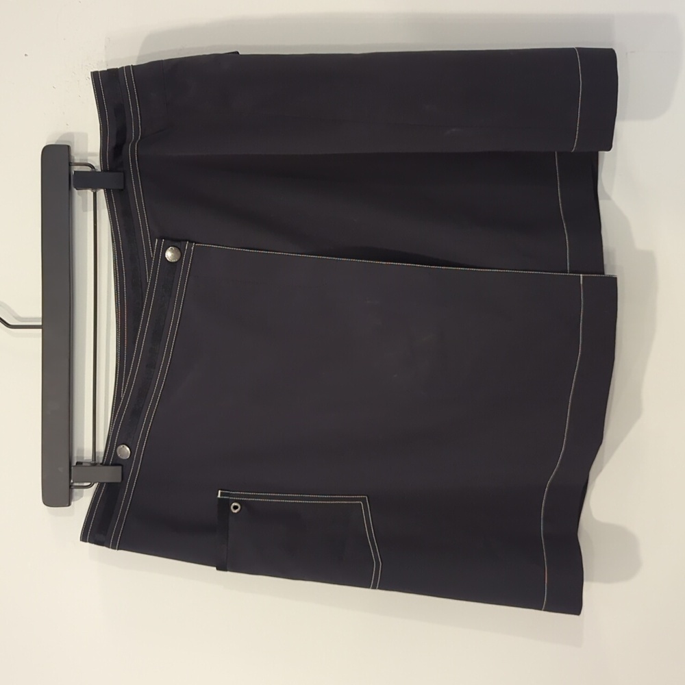 Cutter & Buck Black Wrap Skort  with Contrast Stitching